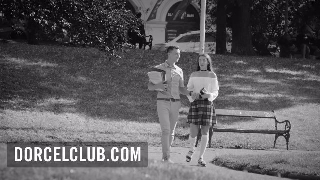 Превью Худая брюнетка после романтического свидания занимается сексом с парнем № 38138